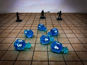 D&D Trankwürfel D6 6er Set - King of Tränke Kickstarter - Bild 1 von 2
