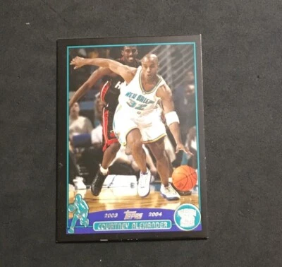 2003-04 Topps Negro #114 Courtney Alexander Novato RC #97/500 (EX-MT) Foto 1 de 4