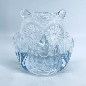 VINTAGE MCM PARTYLITE KLARGLASEULE BLAULICHT-VOTIV-MINI KERZENHALTER - Bild 1 von 13
