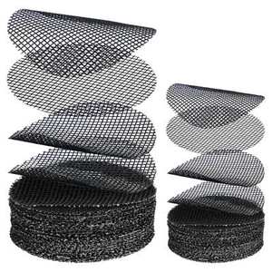 50Pcs Prevent Soil Loss Flower Pot Hole Mesh Pad Gardening Supplies - Picture 1 of 12