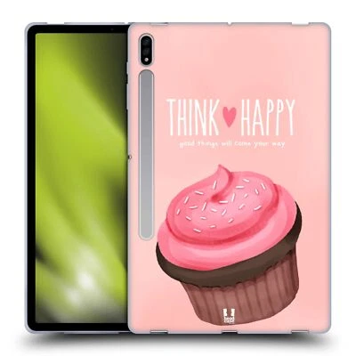 FUNDA GEL SUAVE HEAD CASE DESIGNS CUPCAKE FELICIDAD PARA TABLETS SAMSUNG 1 Foto 1 de 4