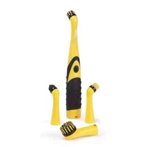 Multi-Purpose Scrub Brush Cleaner for Grout/Tile/Bathroom/Shower/Bathtub, Batter - Picture 1 of 9