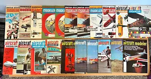 Vintage Lot of 21 American Aircraft Modeler Hobby Aeronautics Aviation Magazines - Picture 1 of 2