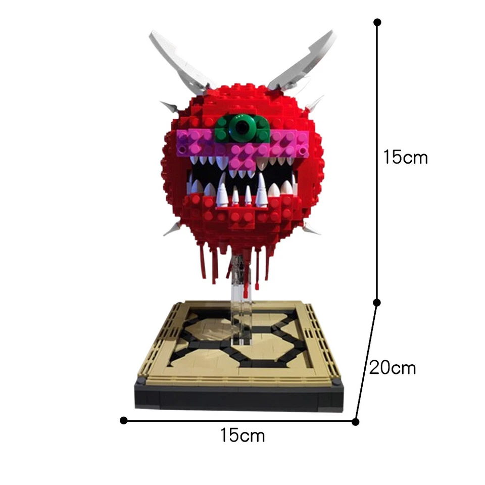C5277 One-eyed Monster Mascot of the First Classic Video Game 517 Pieces - Image 1 of 1