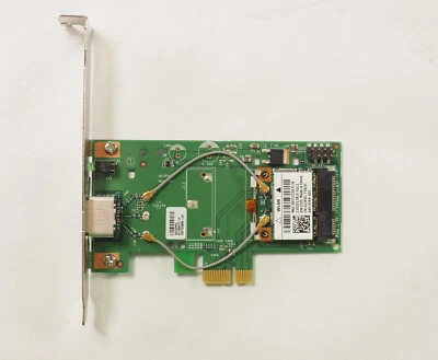 Dell / Broadcom 8R83P BCM943228HM4L PCI Express Wireless Network Adapter Card - Image 1 of 4