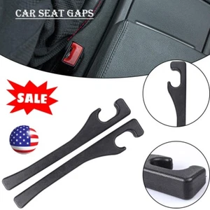 2x Car Seat Gap Filler General Purpose Car SUV Truck Console Side Insert Plug US - Picture 1 of 12