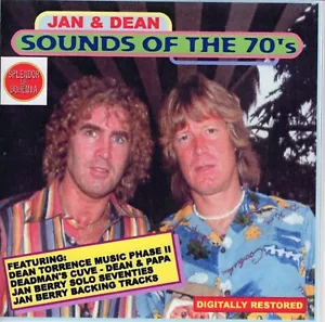 Jan and Dean-Sounds of The 70's- Rare J&D Tracks From '74- '79- 28 Great CD Cuts - Picture 1 of 7