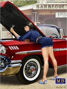 Master Box 24016 Pin-up Serie. Ein kurzer Stopp. Kit Nr. 2 1/24 Maßstab - Bild 1 von 12