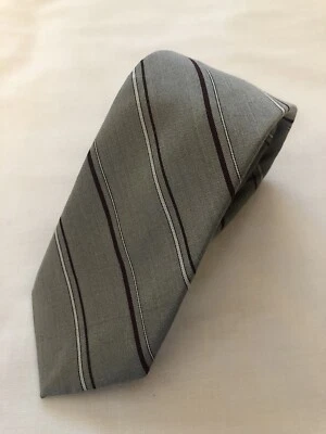 Corbata gris clásica Oscar de la Renta para hombre #25140 Foto 1 de 4