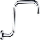 Silver Shower Extension Arm Stainless Steel Pipe Arm  Bathroom