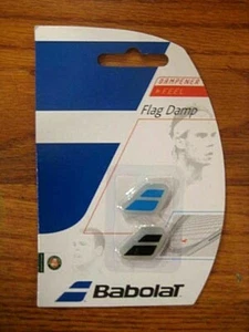 BABOLAT FLAG DAMP VIBRATION DAMPENER - BLUE/BLACK - Picture 1 of 2