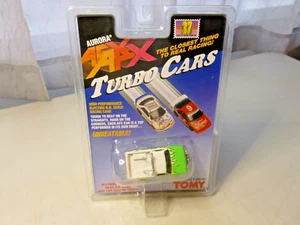 NEW TOMY AFX GMC PICKUP TRUCK IN WHITE/GREEN/BLACK NEW IN PACKAGE RARE #F8905 - Picture 1 of 7
