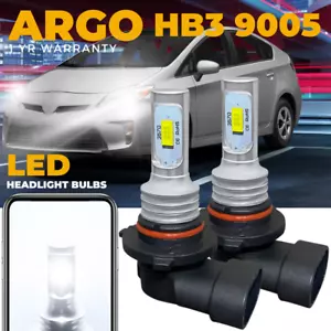 For Toyota Prius 2009-15 Led Headlight Upgrade Xenon White Main High Beam Bulbs - Picture 1 of 13