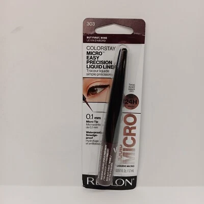 REVLON ColorStay Micro Easy Precision Liquid Liner, 303 But First, Wine - Image 1 of 2