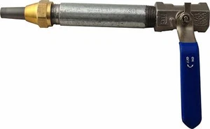 Sandblaster Nozzle Gun with Boron Carbide Tip: Long-Lasting All Steel Body - Picture 1 of 6