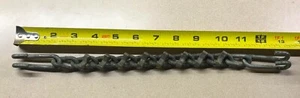 1 each Snow Tire Chain 13” Repair Replacement Cross Link Chains Section V-Bar - Picture 1 of 2