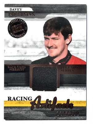 HOFer DAVEY ALLISON 2006 Legends RACING ARTIFACTS RACE USED FIRESUIT #d/399 Card - Image 1 of 2