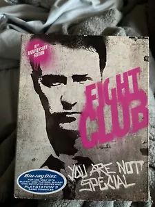Fight Club (Blu-ray, 1999) 10th Anniversary Edition, w/slipcover, like new - Picture 1 of 3