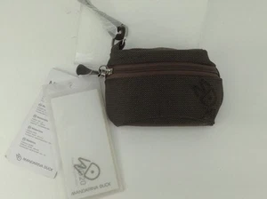 Women's MANDARIN DUCK Brand Dark Green Coin and Key Wallet - $45 MSRP  - Picture 1 of 7