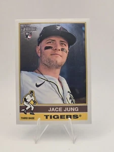 Jace Jung 2025 Topps Heritage Chrome (RC) - Picture 1 of 2