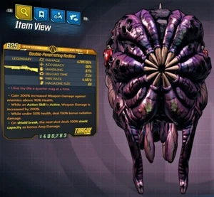 (XBOX) Borderlands 3 ❗MODDED❗ Double-Penetrating Redline 💥 Level 1 👀 - Picture 1 of 3