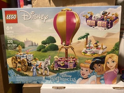 LEGO 43216 Disney Princess Enchanted Journey set Jasmine Flying Carpet Rapunzel￼ - Image 1 of 4