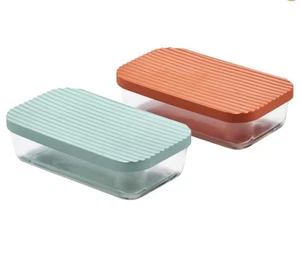 New IKEA HAVSTOBIS Food Container with Lid 2, Multicolor 806.030.30, New Boxed - Picture 1 of 10