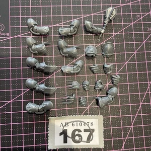 Chaos Space Marine Terminator Power Fists/lightning Claws Warhammer 40k Bits - Picture 1 of 1