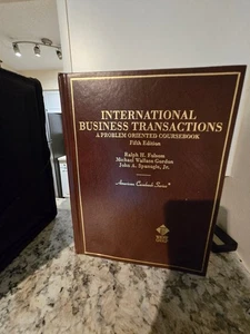 International Business Transactions A Problem Oriented Coursebook 5th Edition - Bild 1 von 2