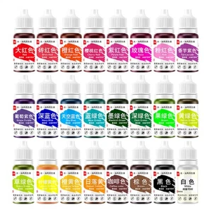 25 Colors Food-grade Liquid Baking Compound Colorant Practical Food Coloring - Bild 1 von 11