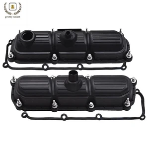 2x Valve Covers fit 04-10 Dodge Grand Caravan Chrysler Town & Country 3.3L 3.8L - Picture 1 of 9
