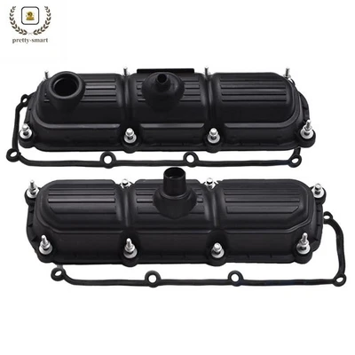 2x Valve Covers fit 04-10 Dodge Grand Caravan Chrysler Town & Country 3.3L 3.8L - Image 1 of 4