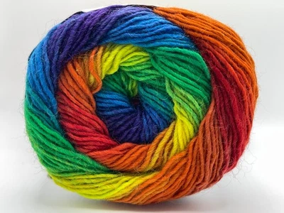 Cake Magic Sock Rainbow 84086 Ice Yarns Fine Superwash Wool, Nylon 100gr 459yds - Image 1 of 4