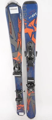 Esquís Nordica Fire Arrow Team para niños con fijaciones - 110 cm usados Foto 1 de 4