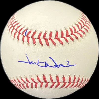 Jacob Wilson Signed Baseball PSA Oakland Athletics - Image 1 of 2