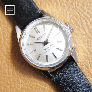 SEIKO Queen Seiko 1020-0010 Diashock 23 Jewels Mechanical Watch (MADE IN JAPAN) - Picture 1 of 8