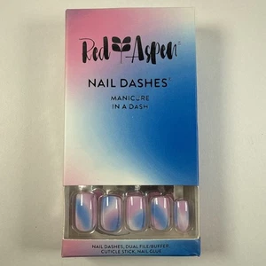 Neu Red Aspen ~ Coley Dreams in Batik ~ Medium Square ~ Pink & Blau Batik - Bild 1 von 4