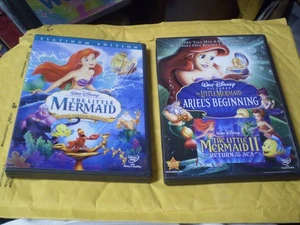 (3) Disney The Little Mermaid DVD Lot: All 3 Movies!! - Picture 1 of 1