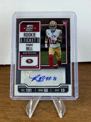 2023 Panini Contenders Optic - Rookie Ticket Auto #197 Ronnie Bell (RC AU) - Image 1 of 2