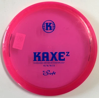 Kastaplast K1 Soft Kaxe Z Pink/Blue 173g Scaled GUMMY Used - Image 1 of 4