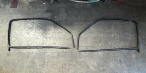 VW MK3 Golf GTI Satin Black Pair Front LH RH Window Aperture Seal Outer OEM - Picture 1 of 13