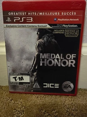 Medal of Honor Greatest Hits (Sony PlayStation 3, 2010) PS3 Complete With Manual - Image 1 of 4