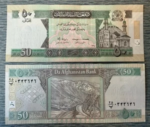 Afganistán 50 Afghanis 2029/2021 P-69 UNC - Imagen 1 de 1