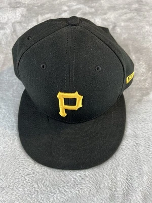 Pittsburgh Pirates MLB Authentic New Era Brand 59FIFTY Fitted Cap Hat Size 7-5/8 - Image 1 of 4