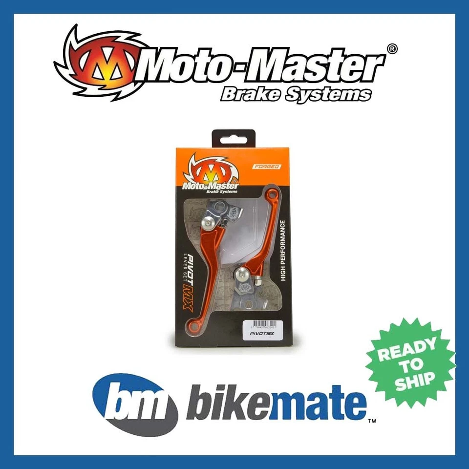Pivot MX Forged Brake Clutch Levers Set Orange  for GAS GAS MC 125 2021 2023 Foto 1 de 1