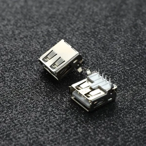 10Pcs USB Type A Standard Port Female Solder Jacks Connector PCB Socket.GHZ Eh - Picture 1 of 8
