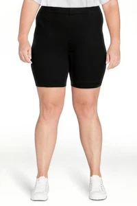 JMS Just My Size by Hanes Damen Übergröße 2 Taschen Überziehshorts 1X SCHWARZ - Bild 1 von 4