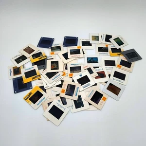 Posten 54 Vintage 35 mm Foto Dias Urlaubsorte Menschen sofortige Verwandte Freund - Bild 1 von 10