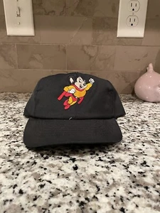 Vintage Mighty Mouse Embroidered Graphic Hat Made In Usa - Picture 1 of 10