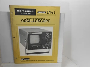 B&K Precision SOLID STATE TRIGGERED SWEEP OSCILLOSCOPE INSTRUCTION OWNER  MANUAL - Picture 1 of 1